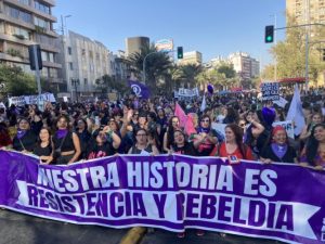 Cientos de miles de mujeres en marchas 8M en todo el país