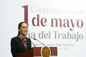 1 de Mayo. Presidenta de México anunció plan para llegar a jornada laboral de 40 horas semanales