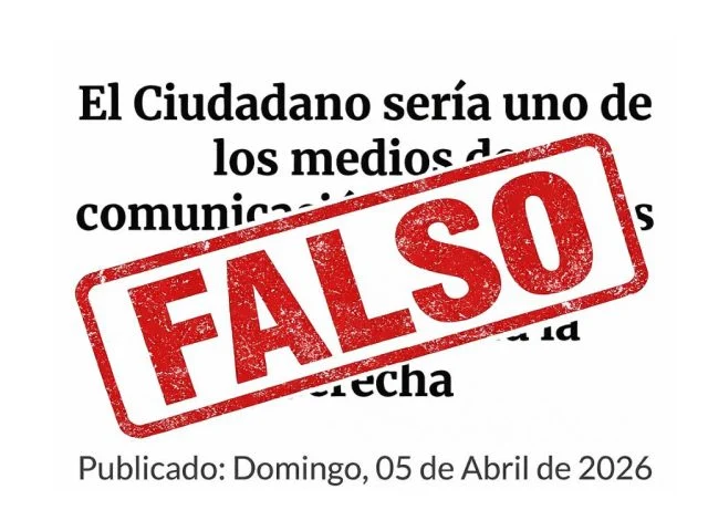 Montaje digital contra El Ciudadano: desmienten falsa nota atribuida a Cooperativa