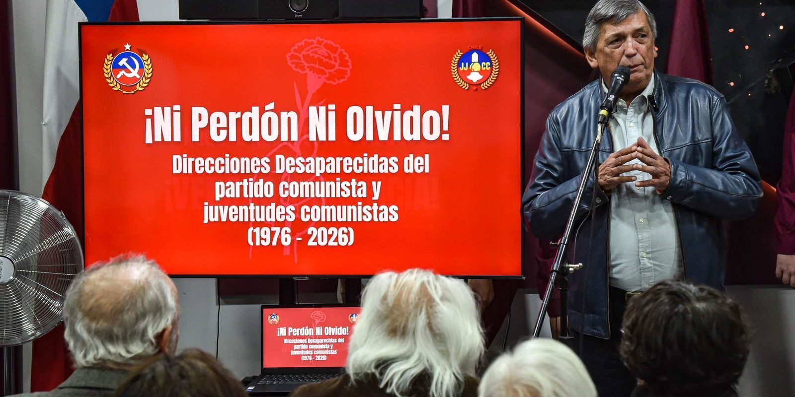“Aquí estamos otra vez, a 50 años del intento de exterminio del PC”