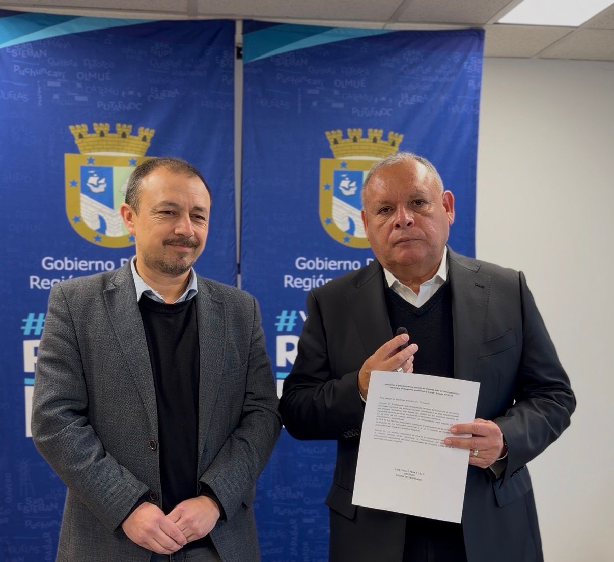Gobernador Mundaca respalda indicación de diputado Cuello para incorporar Royalty Portuario en reforma tributaria