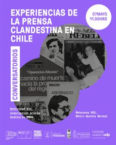Actividad sobre experiencias de prensa clandestina durante la dictadura